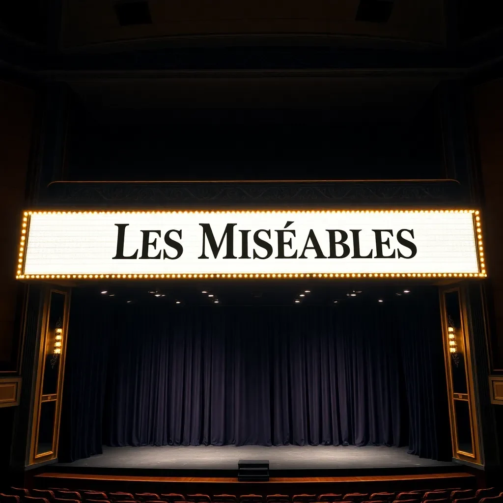 "Experience Les Misérables in Jacksonville: April 2025 Tickets"