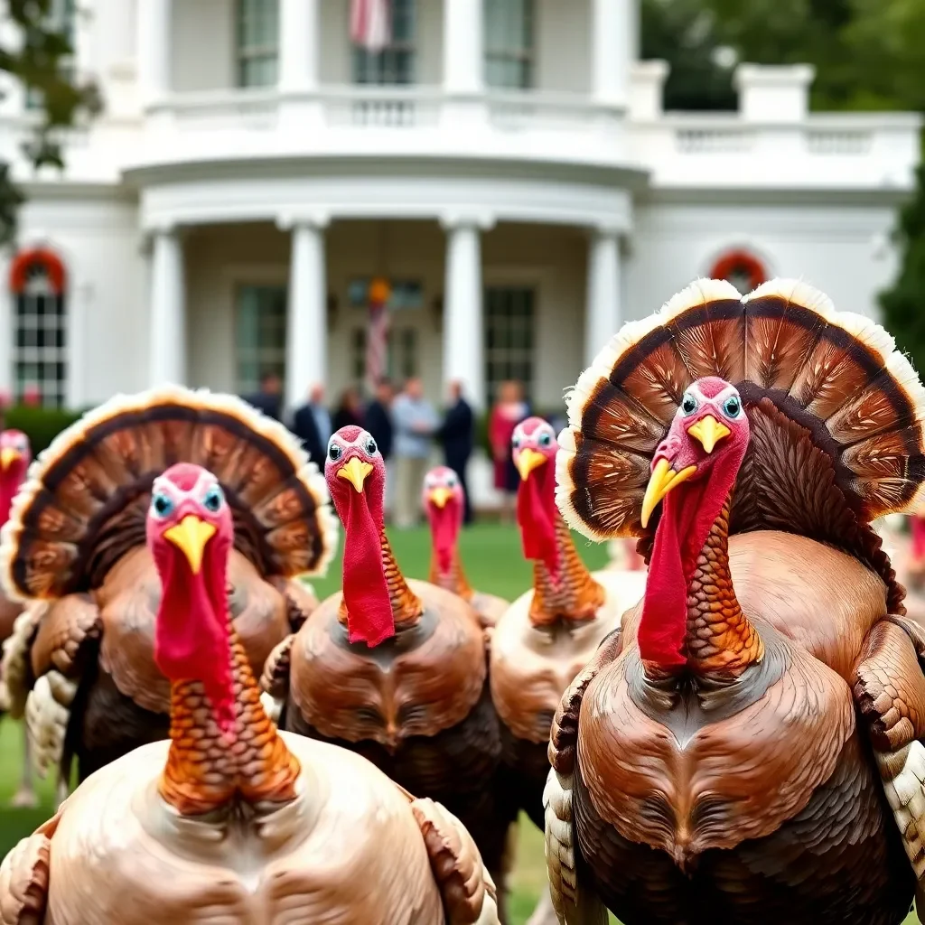 Turkeys Receive Presidential Clemency in Whimsical White House Ceremony