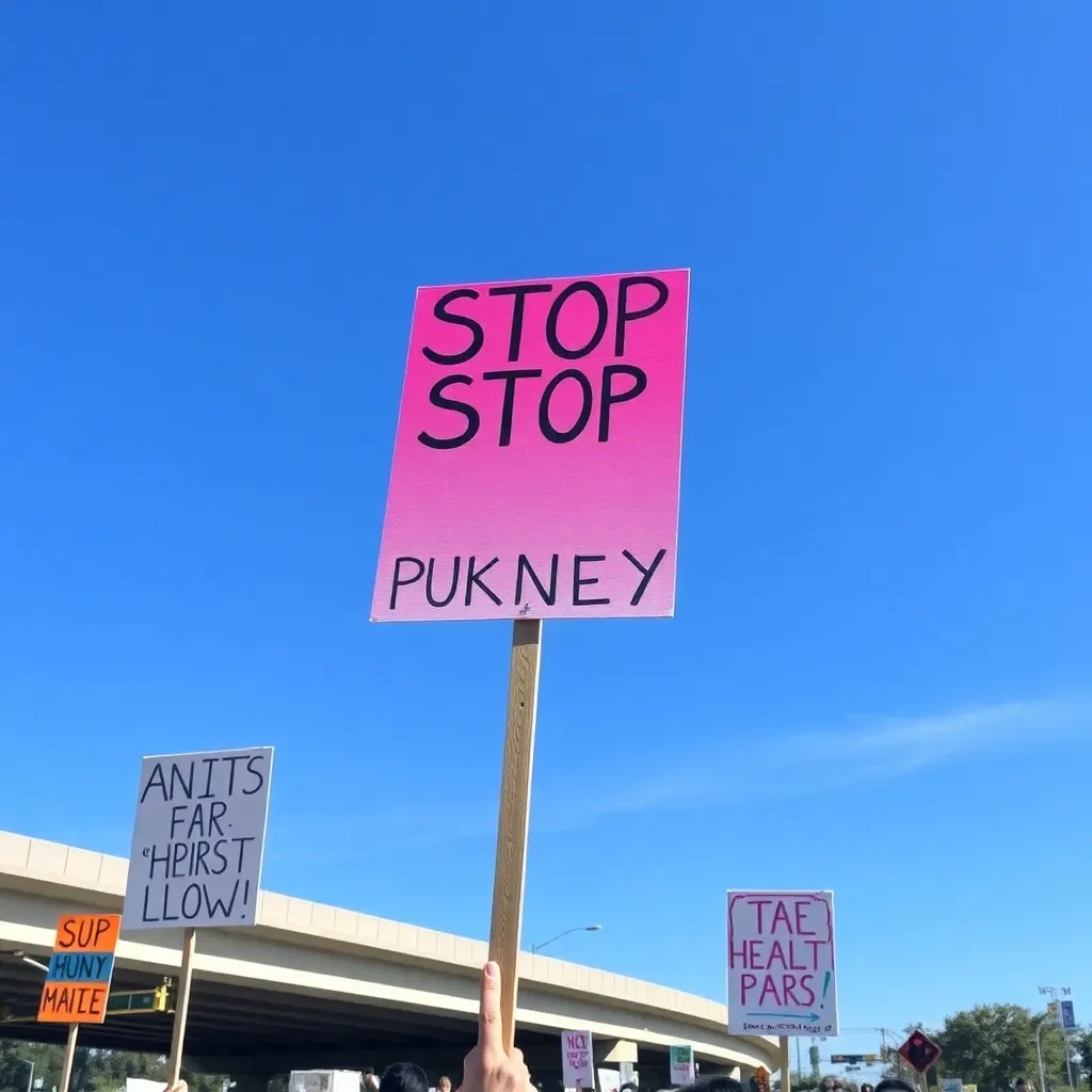 Jacksonville Law Targets Unauthorized Signs for Overpass Protests