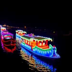 "Join the 40th Annual Light Boat Parade in Jacksonville!"