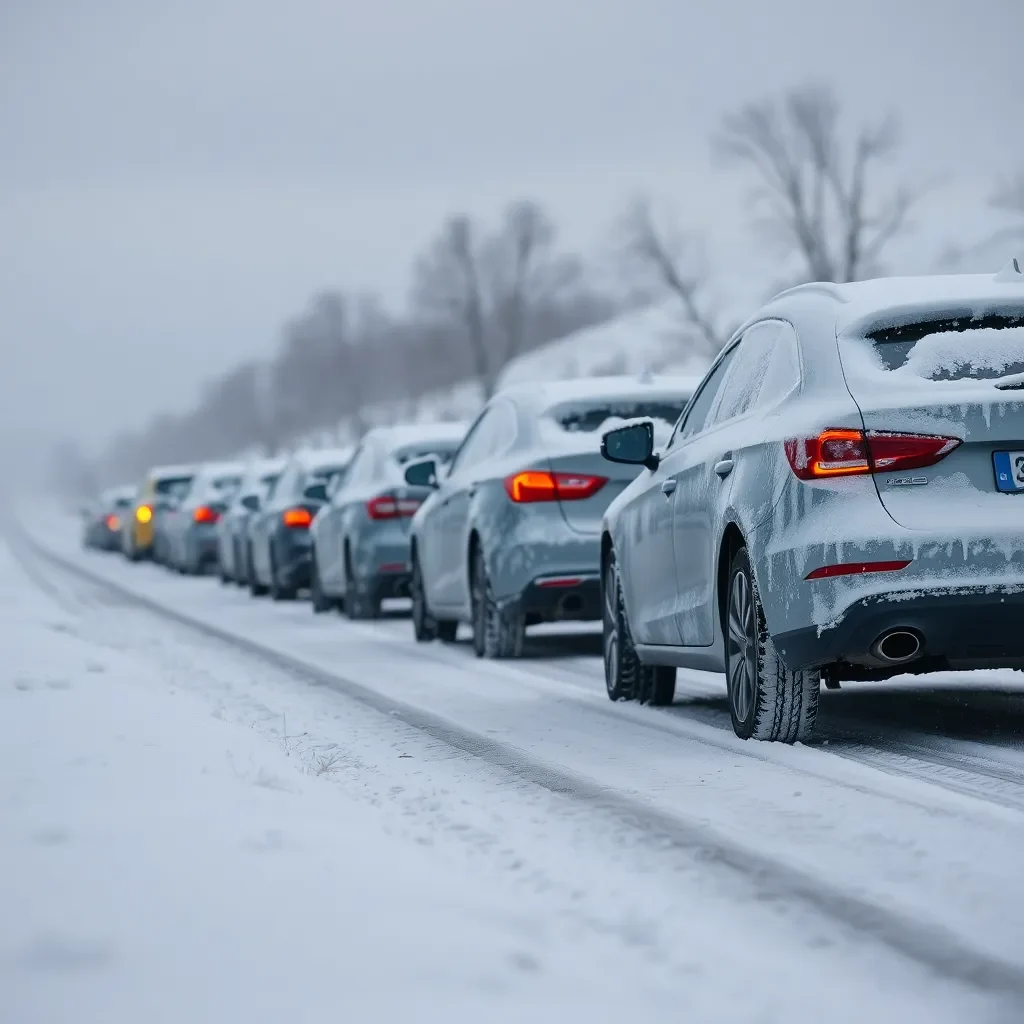 Snowstorm After Thanksgiving Weekend Strands Travelers in Madison, Ohio