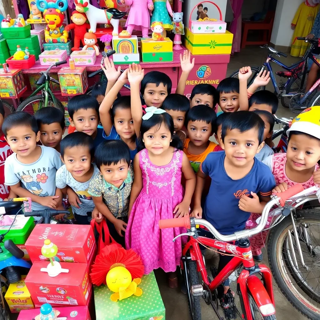 "Children's Christmas Party Delivers Joy and Toys in Jacksonville"