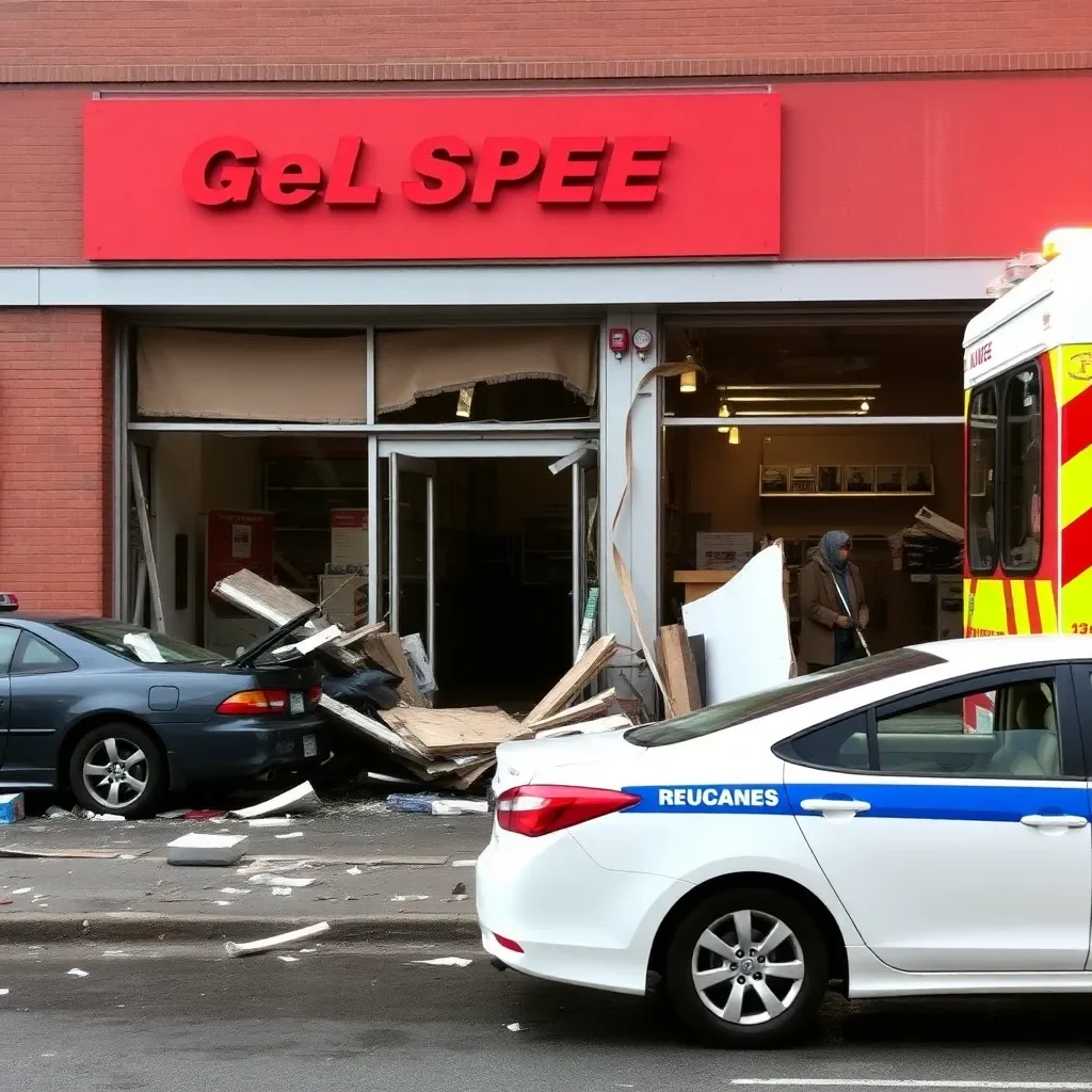 "Vehicle Crashes Jacksonville: Damage at Restaurant and Salon"