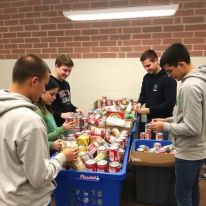 "Jacksonville's Canned Goods Collection: 3,870 Items Donated"