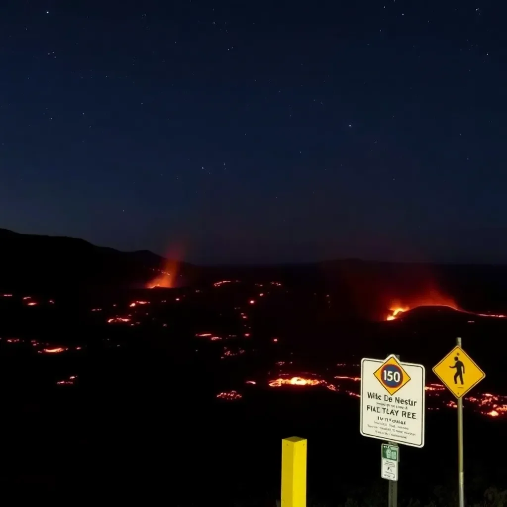 Kilauea Volcano Erupts in Hawaii, Igniting Thrills and Safety Precautions