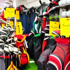 Variety of golf equipment for Cyber Monday discounts