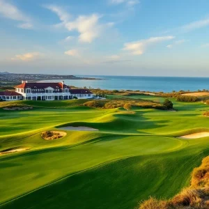 Luxurious golf course designed by Ernie Els in the Algarve