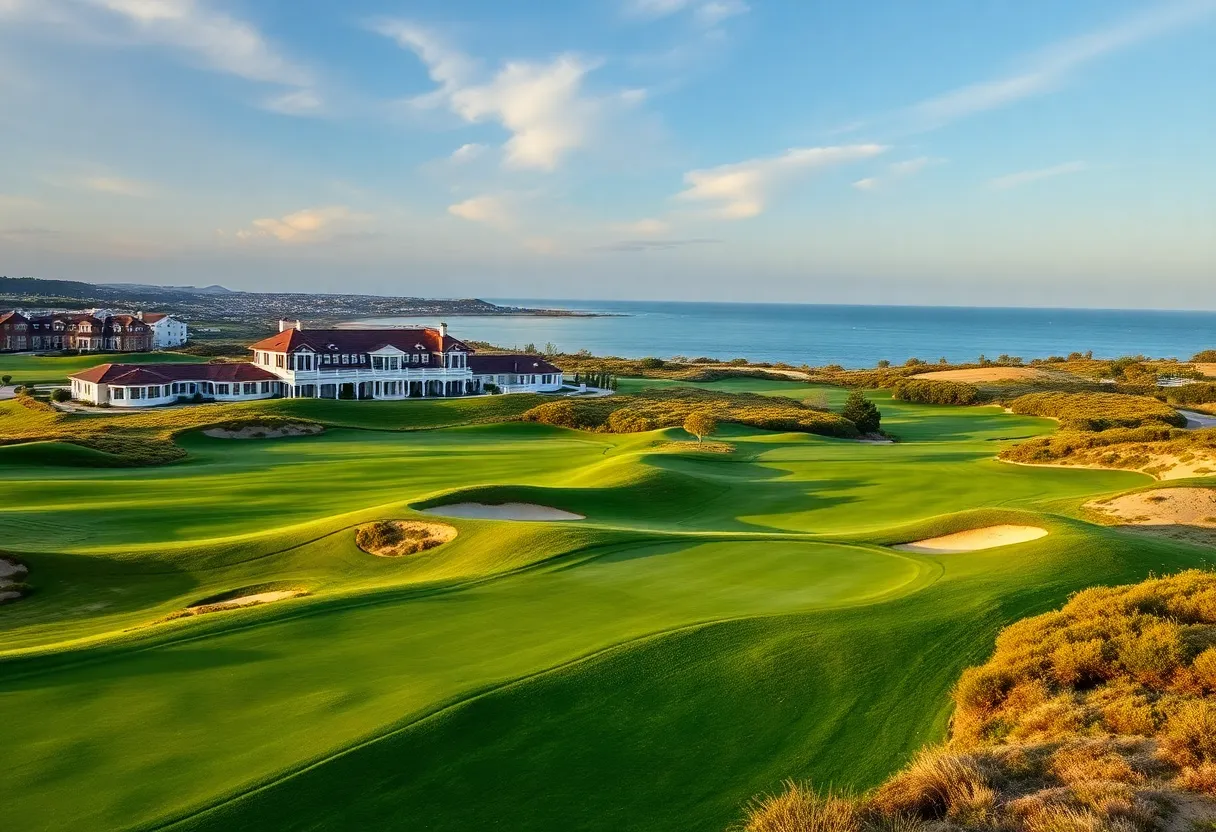 Luxurious golf course designed by Ernie Els in the Algarve