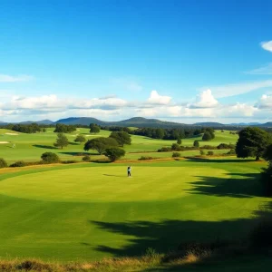 Scenic overview of the Honors Course golf course