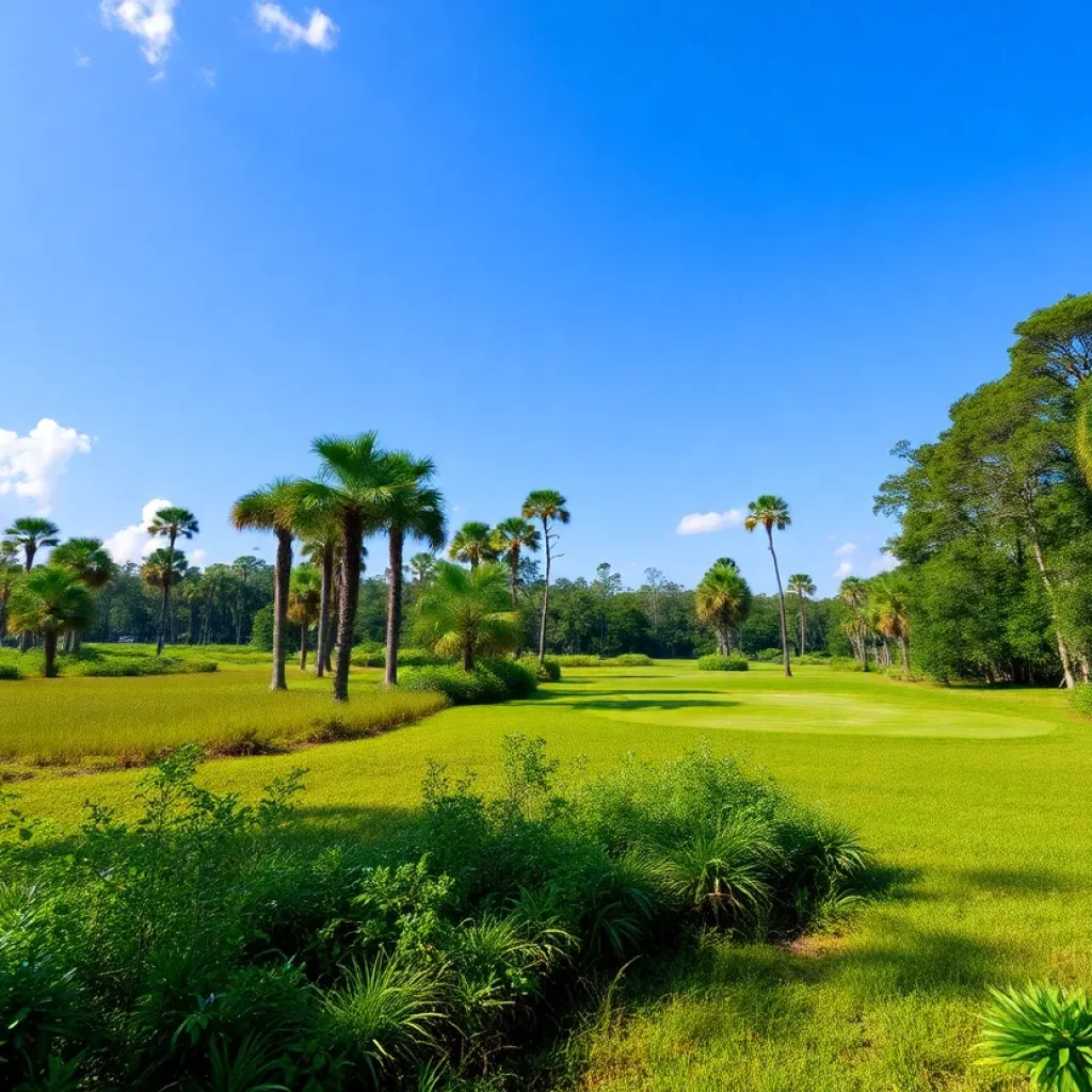 Natural landscape of Jonathan Dickinson State Park