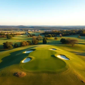 Beautiful golf course in Pennsylvania featuring green landscapes.