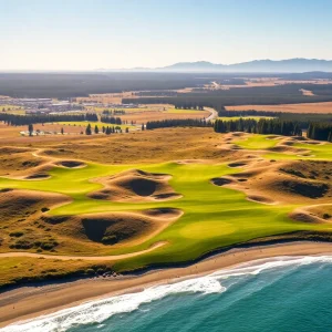 Scenic view of Bandon Dunes Golf Resort