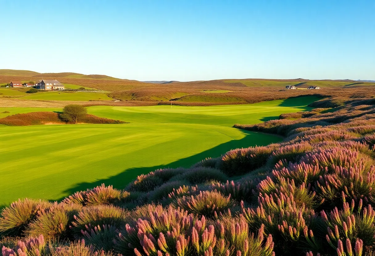 A scenic view of Berkhamsted Golf Club showcasing its natural beauty and well-maintained greens.