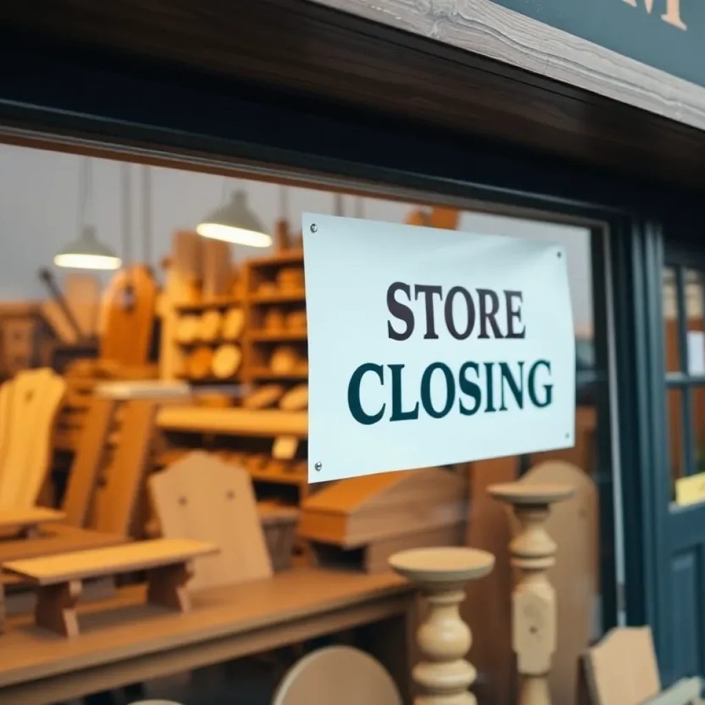 Constantine's Wood Center Closing Sale