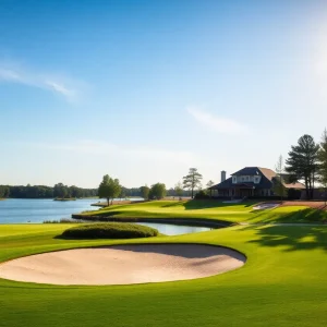 Renovation work at Crown Colony Golf Club