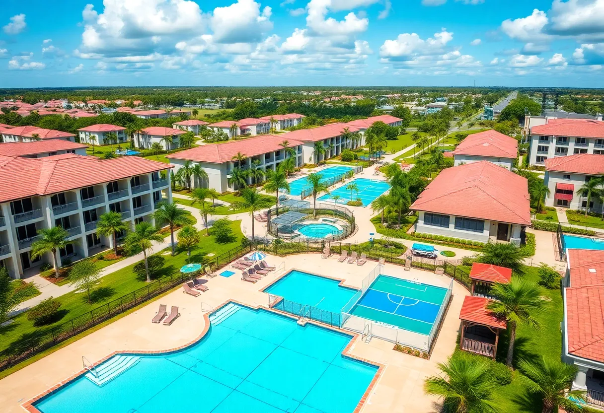 Vibrant 55+ retirement communities in Florida under the sun