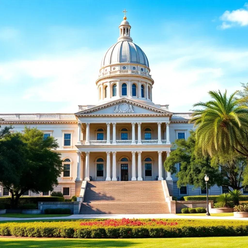 Image of the Florida State Capitol building in Tallahassee