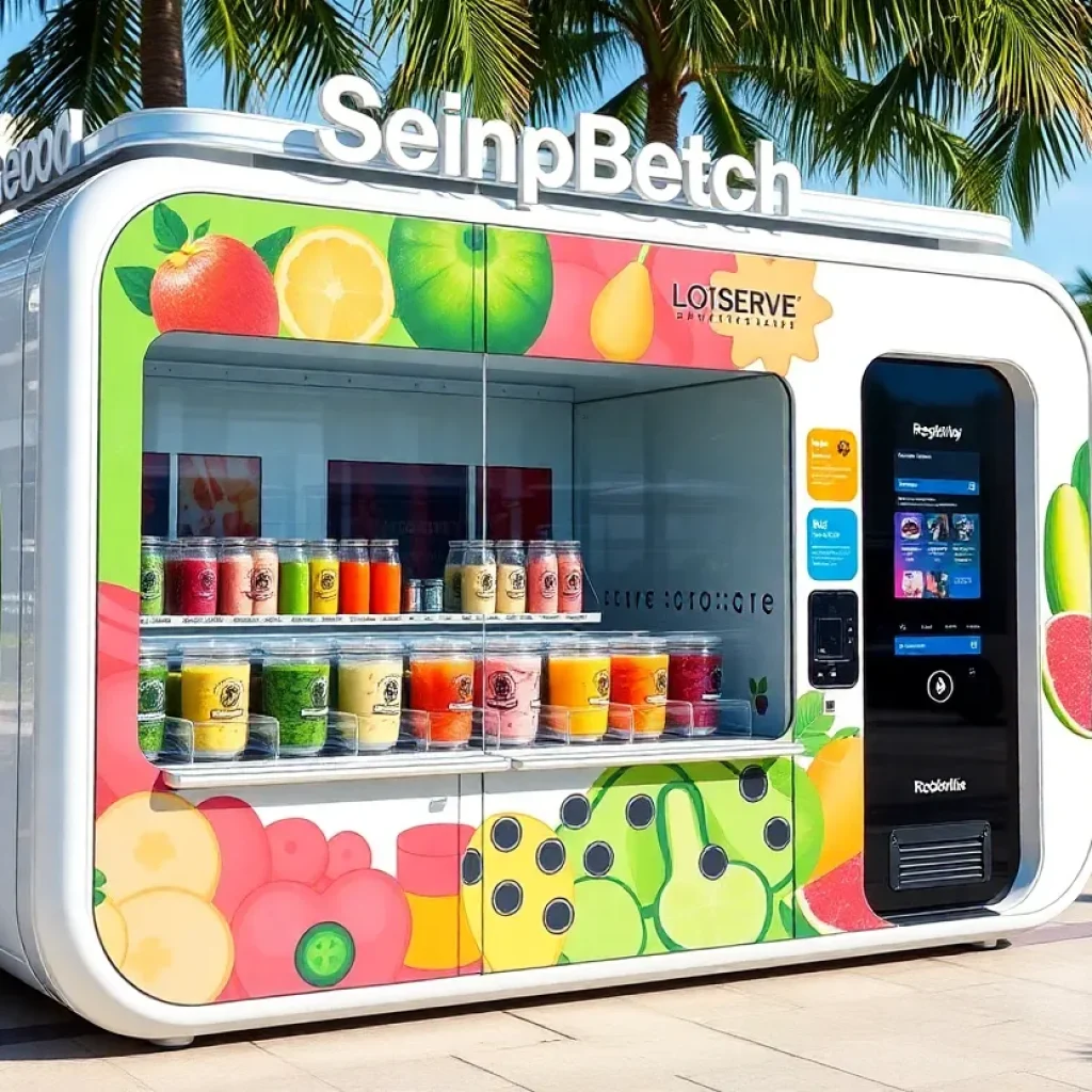 Fresh Blends Beverage Kiosk