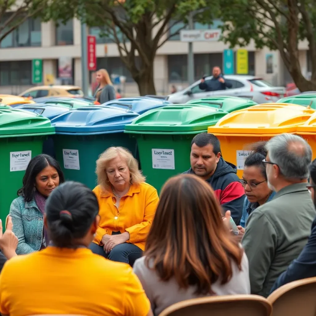 Jacksonville City Council discussing waste management