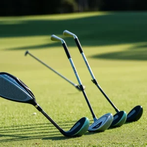 New Mizuno Pro S3 and Bettinardi MB24/CB24 golf clubs on a golf course