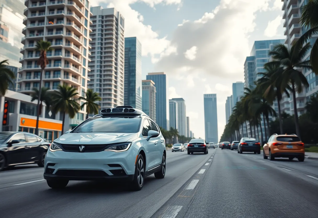 Self-Driving Car in Miami