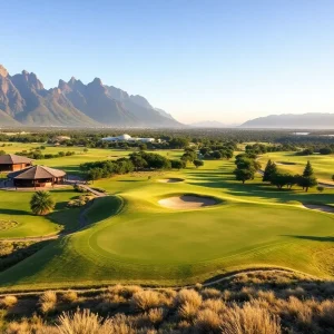 Stunning golf course in South Africa