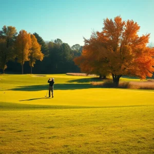 Scenic view of Black Mountain Golf Course in Thailand