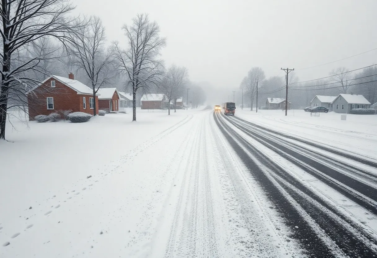 Winter Storm Cora Effects