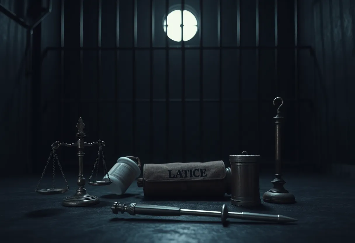 A representation of justice and the impact of crime in society