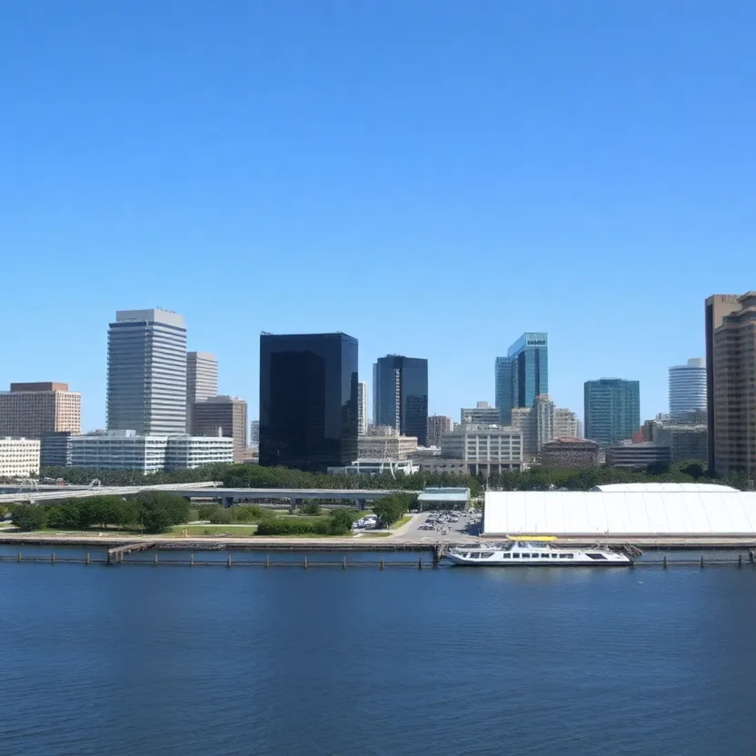 Jacksonville skyline showcasing urban development.
