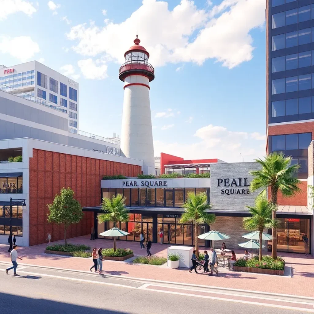 Rendering of Pearl Square development in Downtown Jacksonville