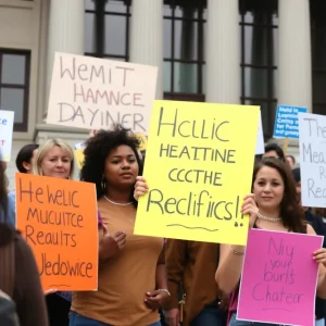 Planned Parenthood Medicaid Protest