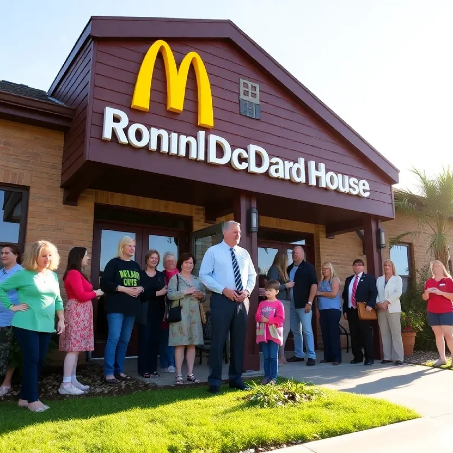 Exterior view of the Ronald McDonald House in Jacksonville